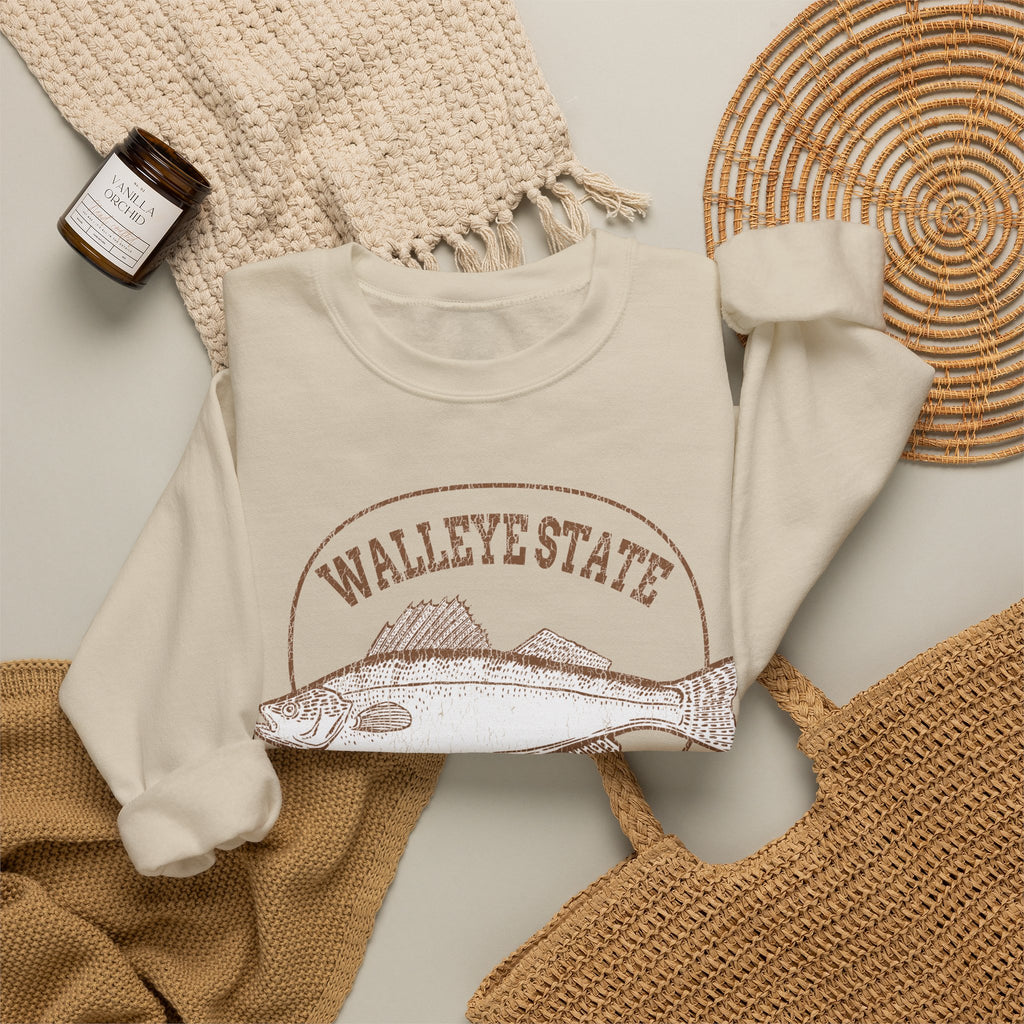 Walleye State Crewneck