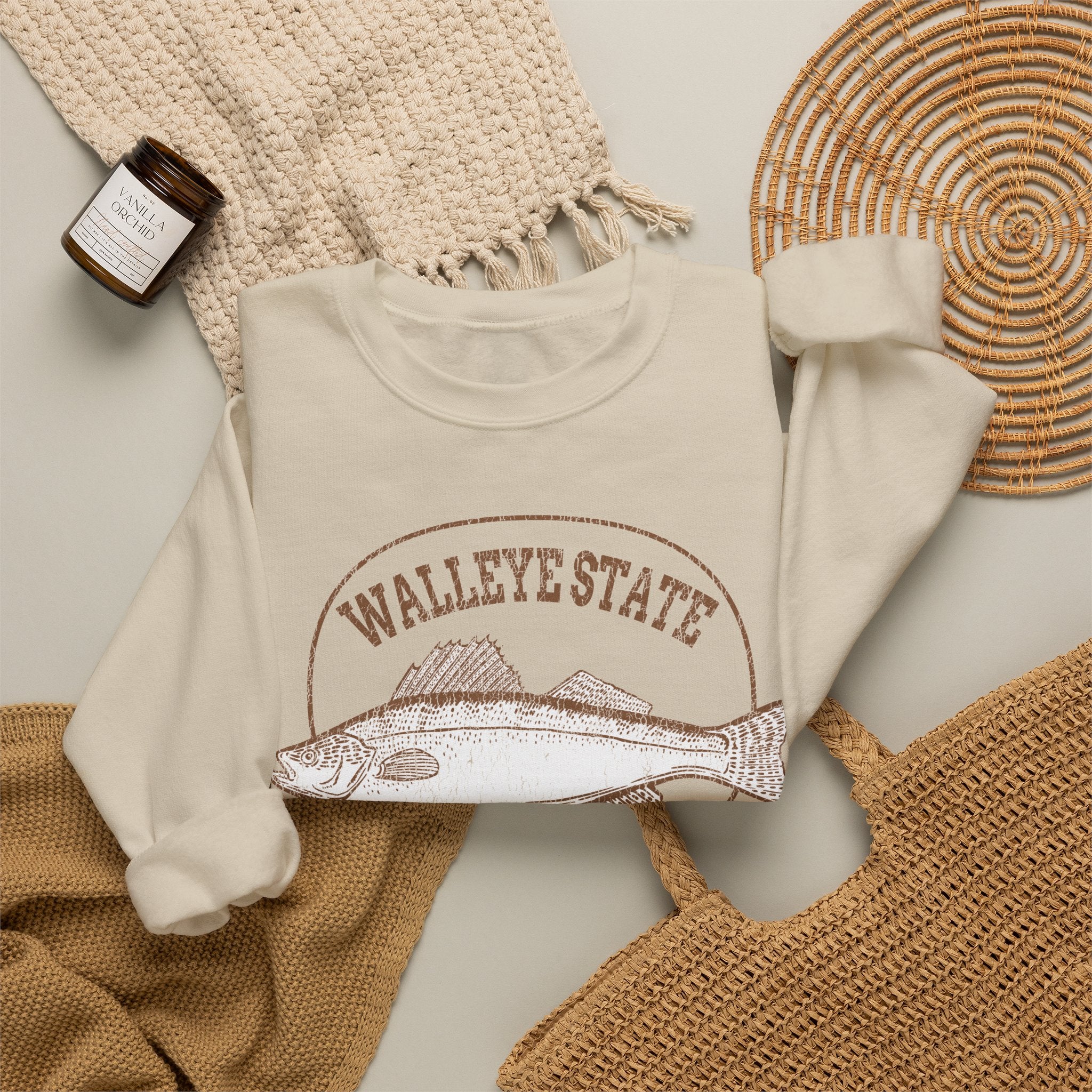 Walleye State Crewneck