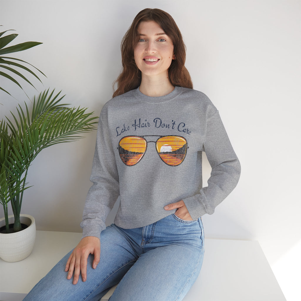 Lake Hair Don't Care Crewneck