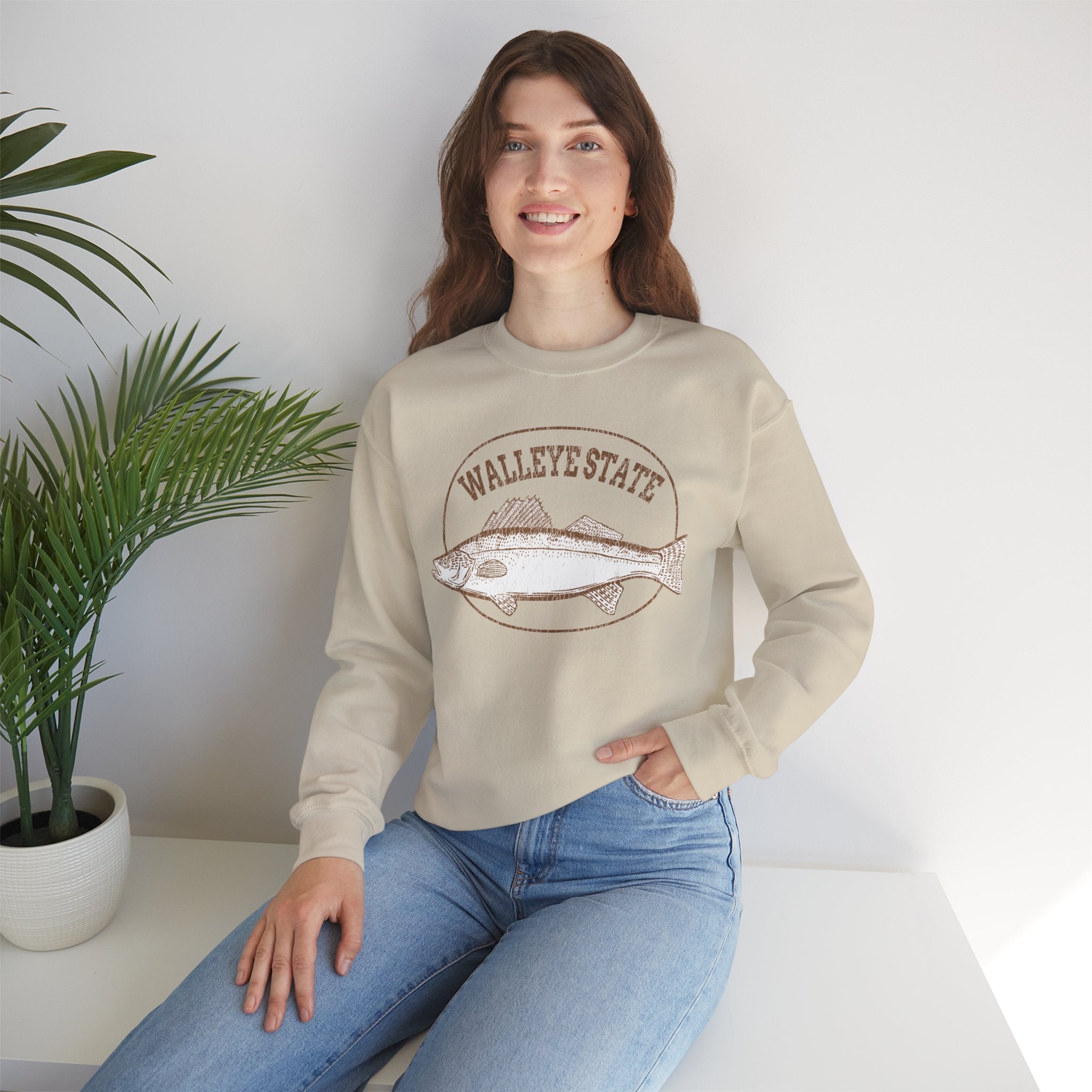 Walleye State Crewneck