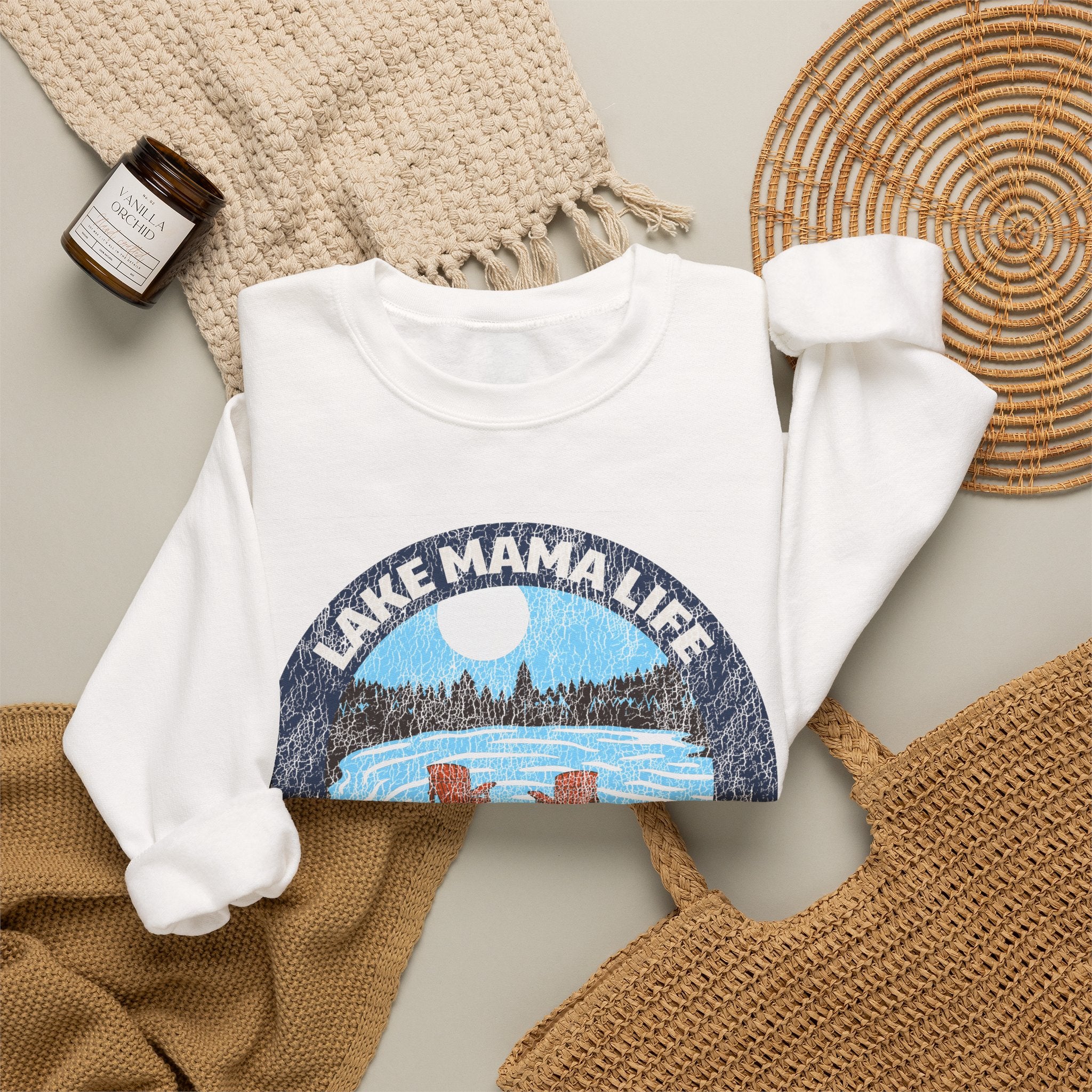 Lake Mama Life Crewneck