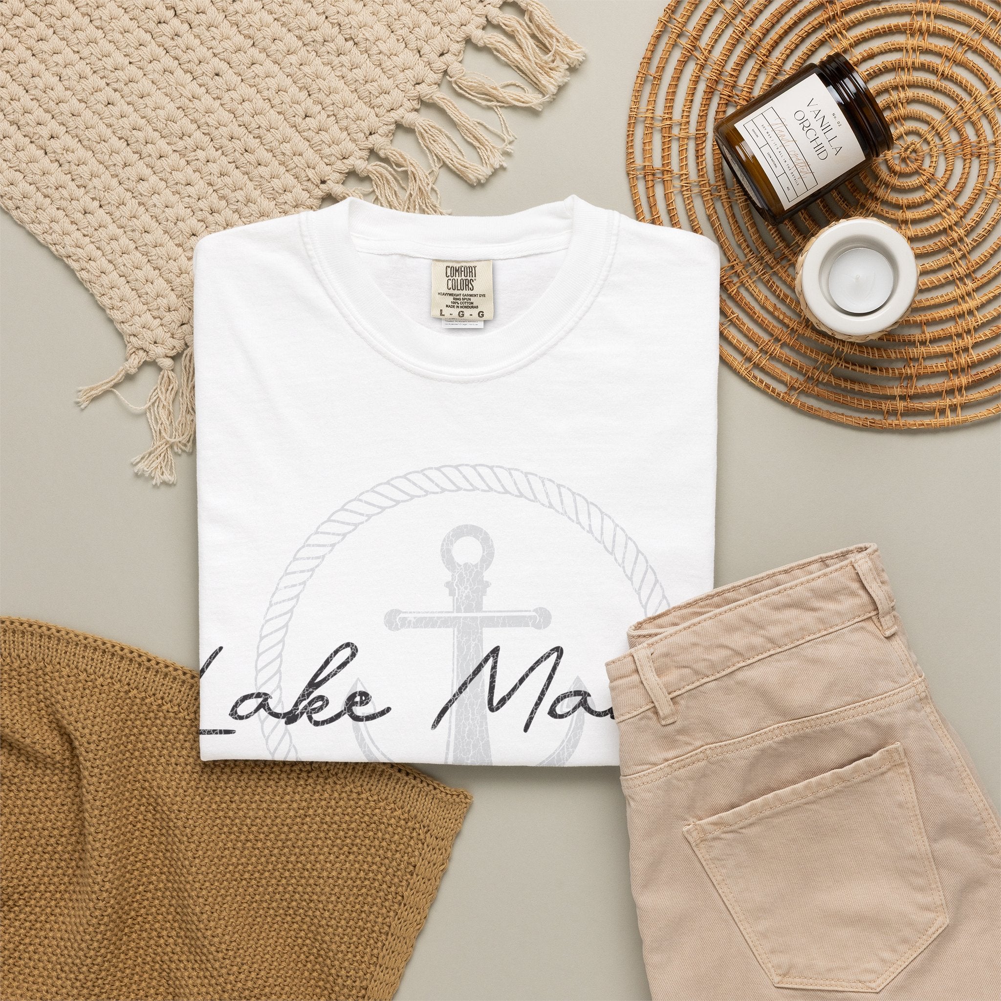 Lake Mama Anchor Tee