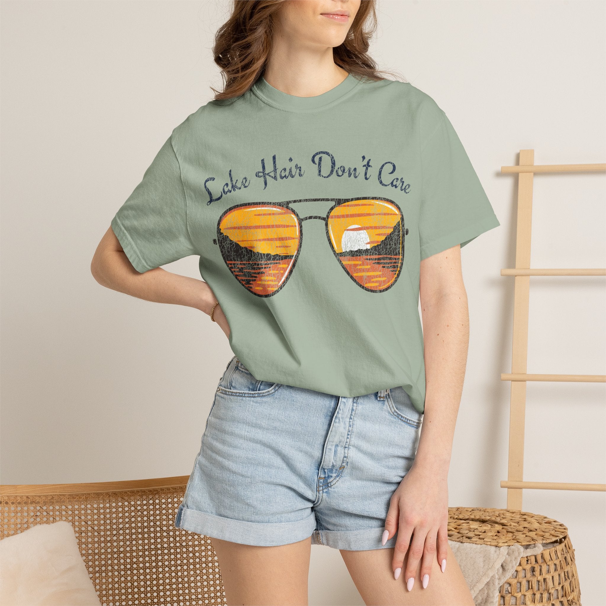 Lake Hair Don't Care Tee
