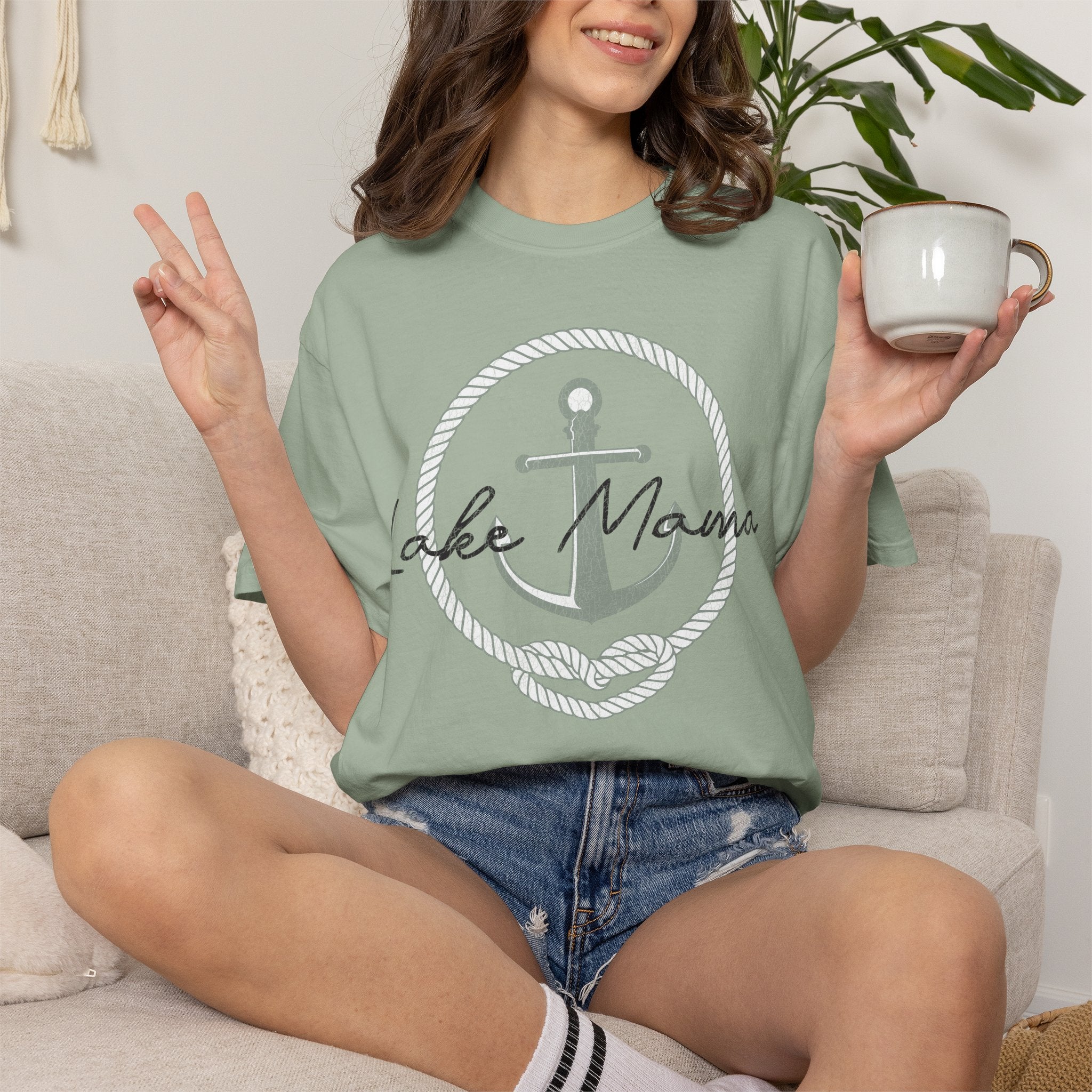 Lake Mama Anchor Tee