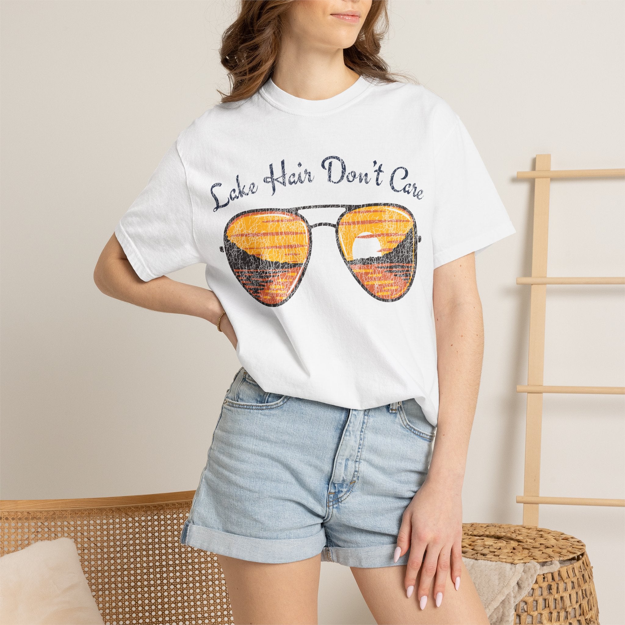 Lake Hair Don't Care Tee