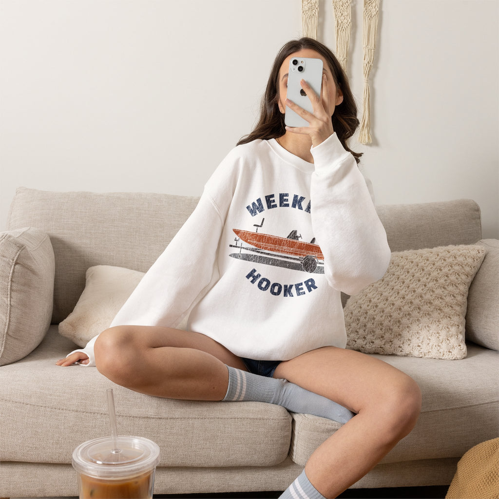 Weekend Hooker Crewneck