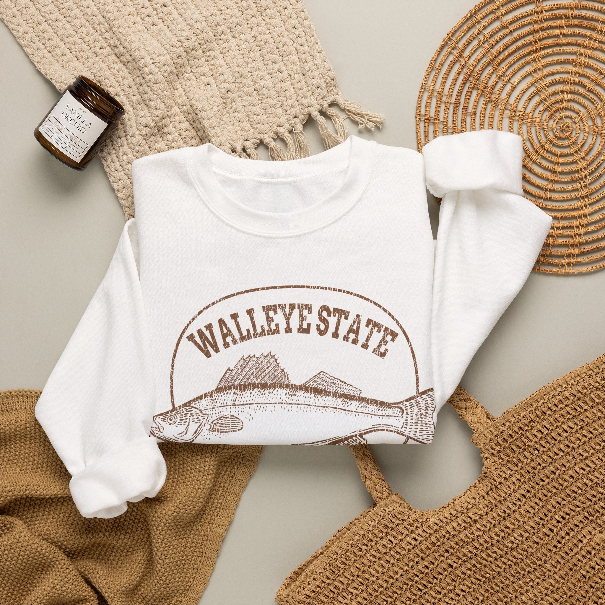 Walleye State Crewneck