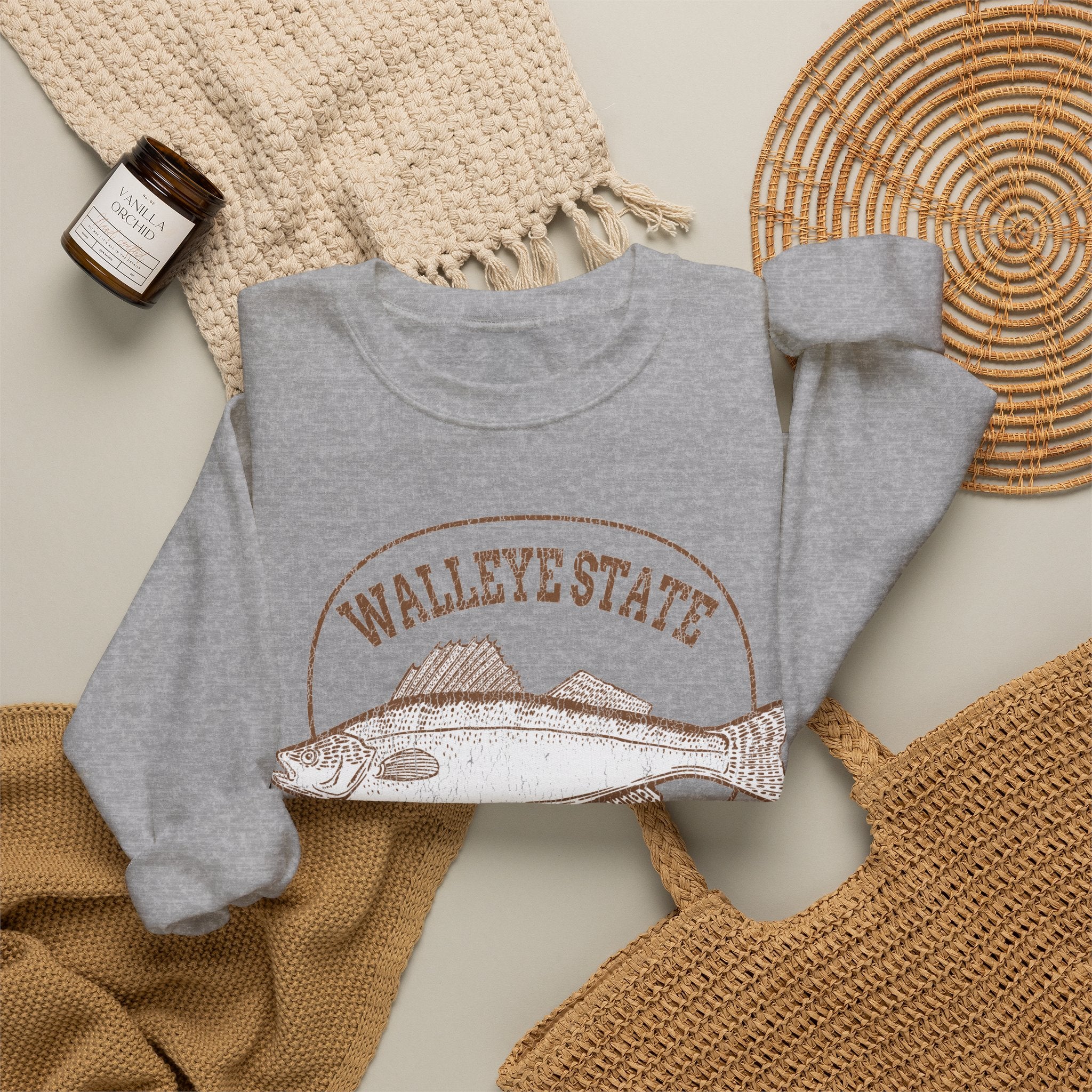 Walleye State Crewneck
