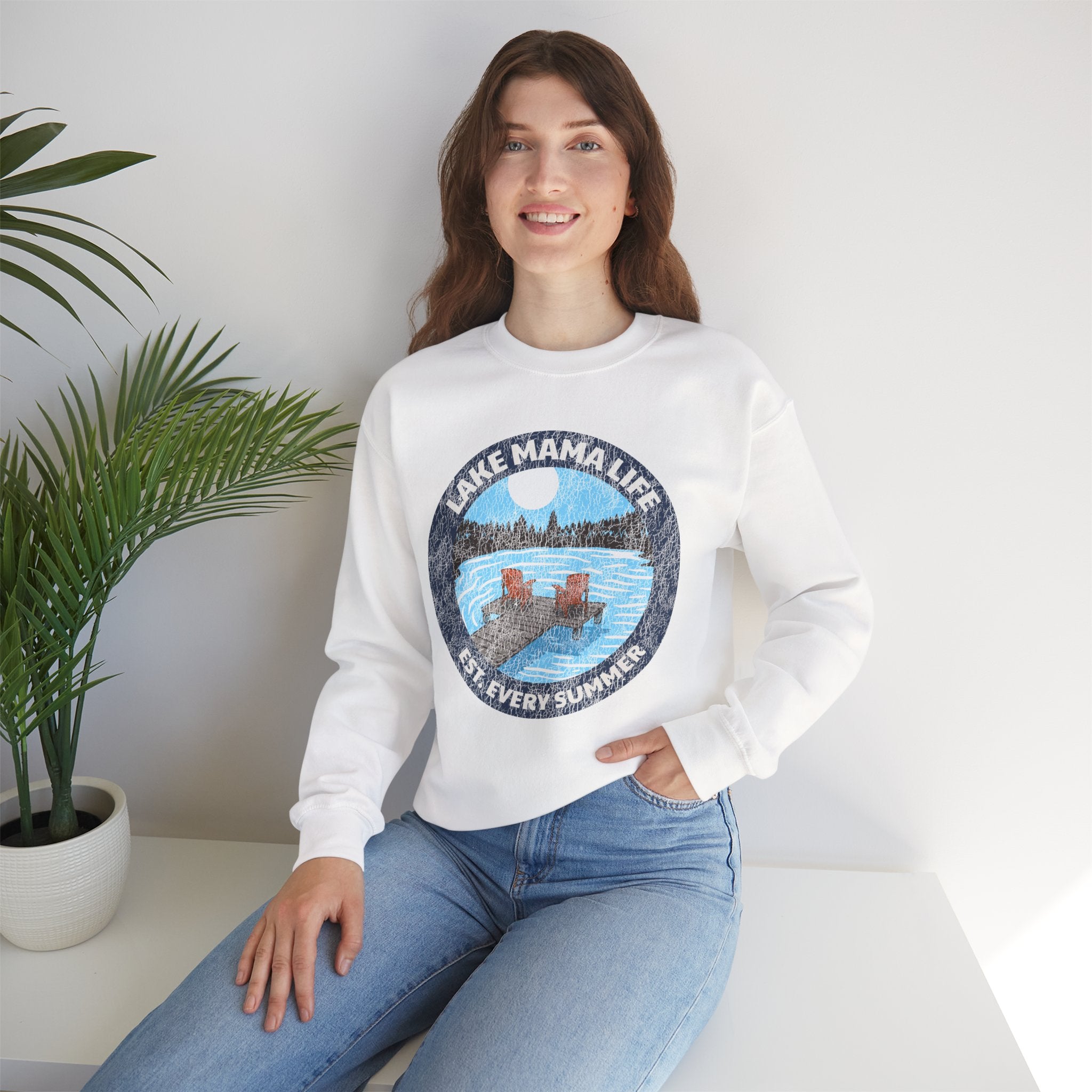 Lake Mama Life Crewneck