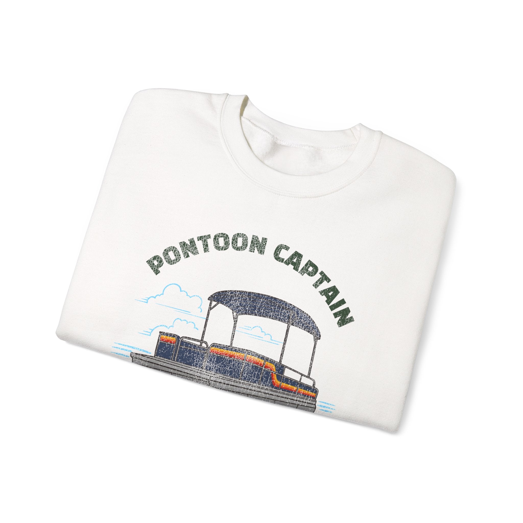 Pontoon Captain Crewneck