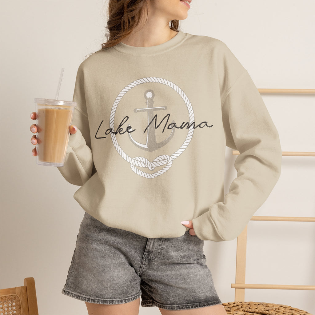 Lake Mama Anchor Crewneck