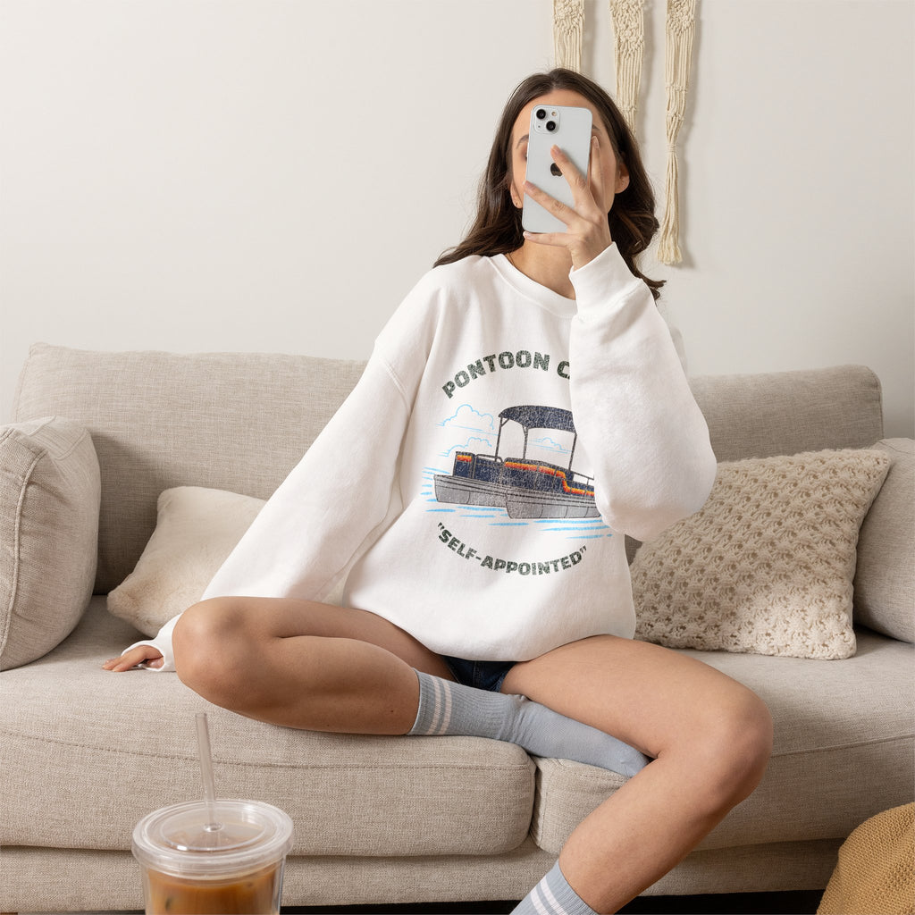 Pontoon Captain Crewneck