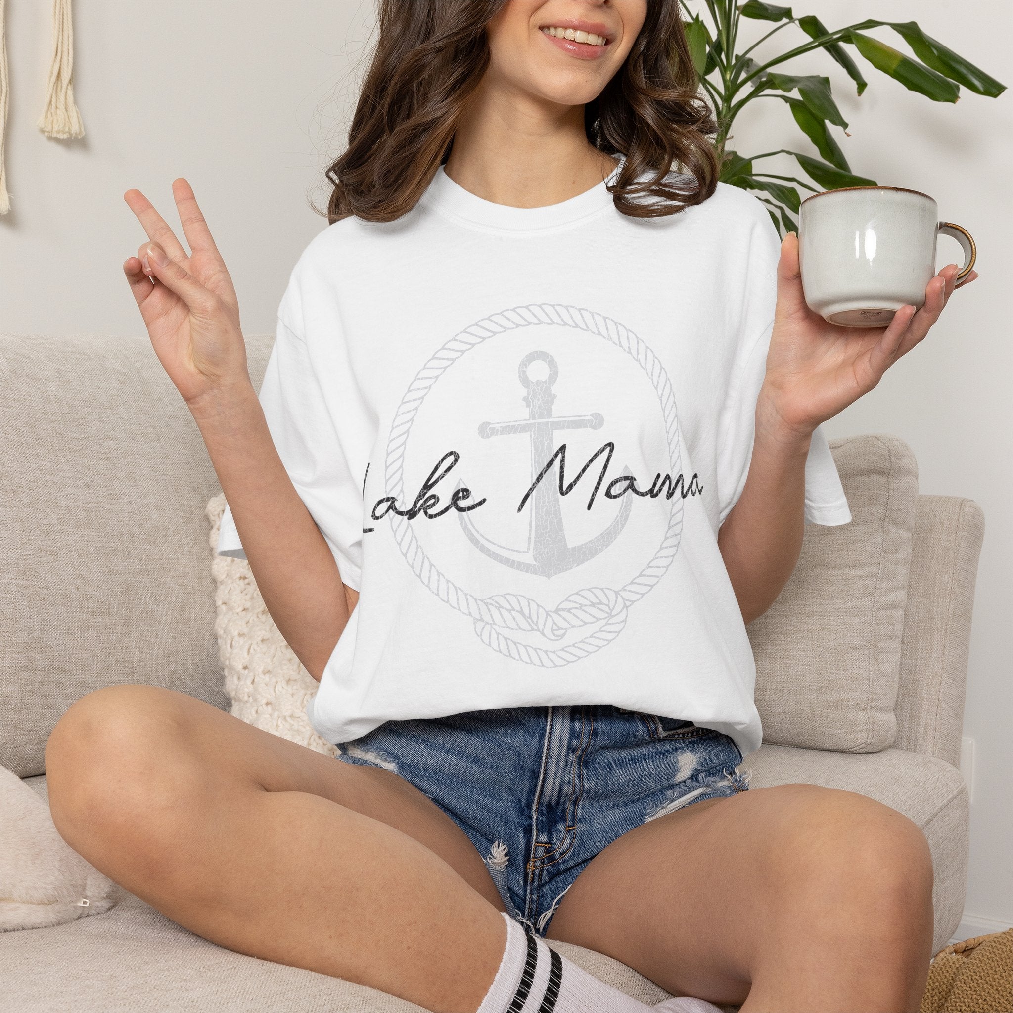 Lake Mama Anchor Tee