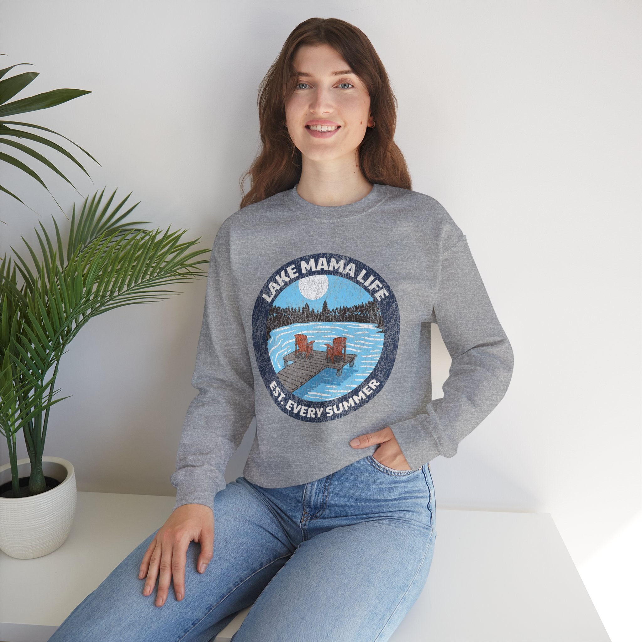 Lake Mama Life Crewneck