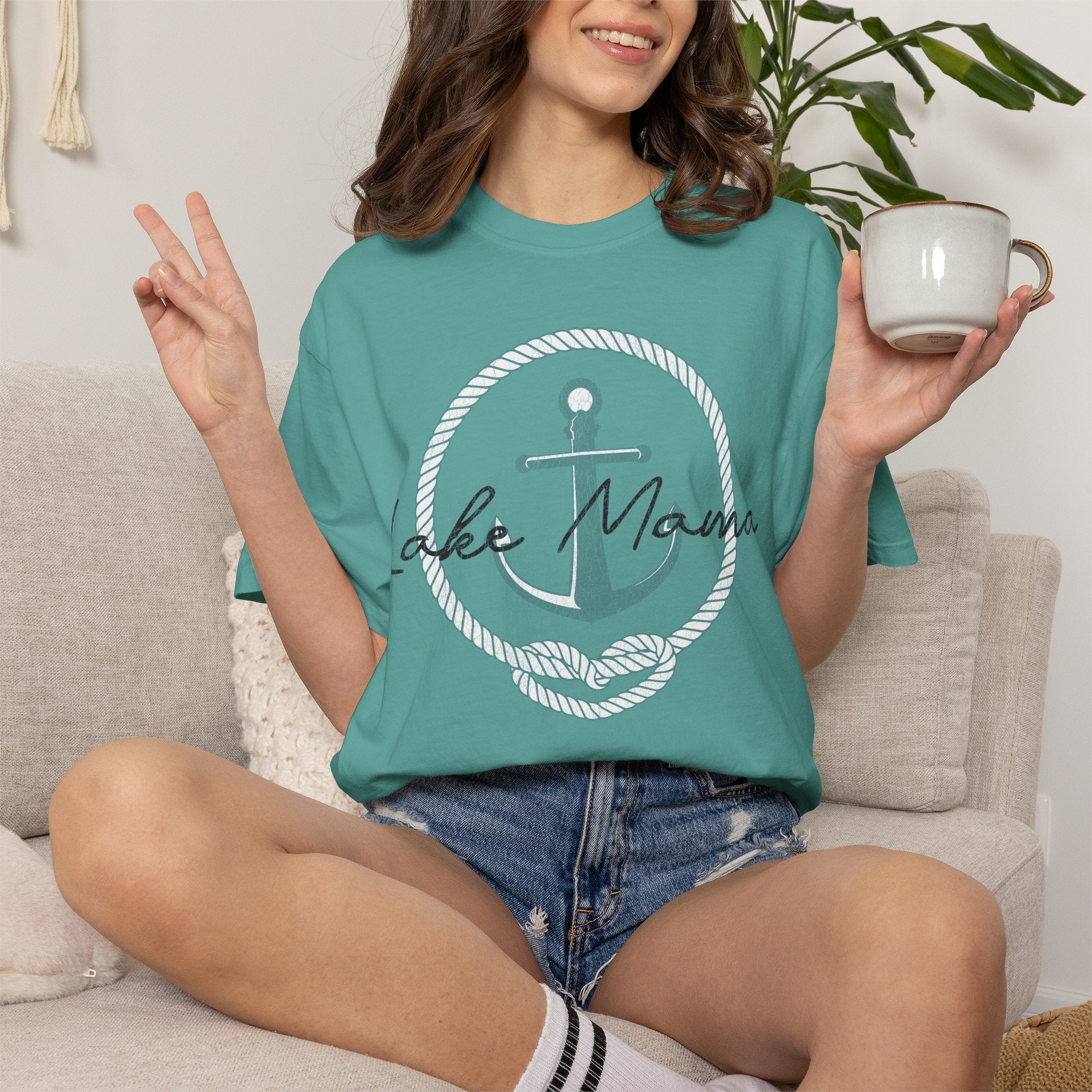 Lake Mama Anchor Tee