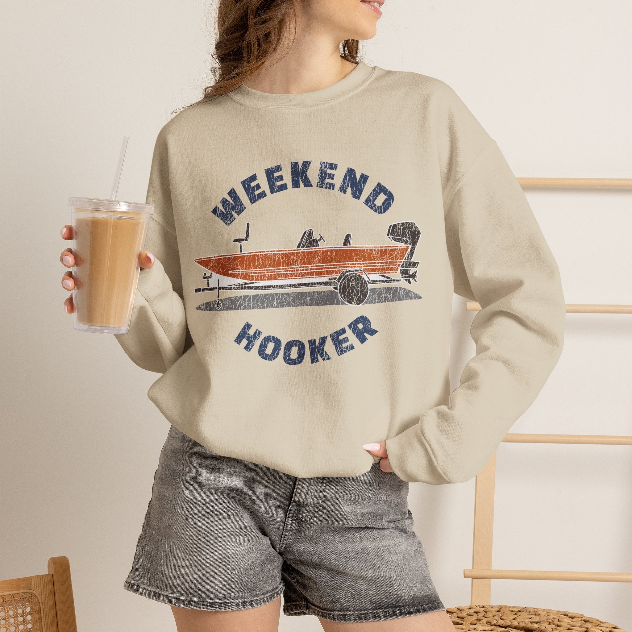 Weekend Hooker Crewneck