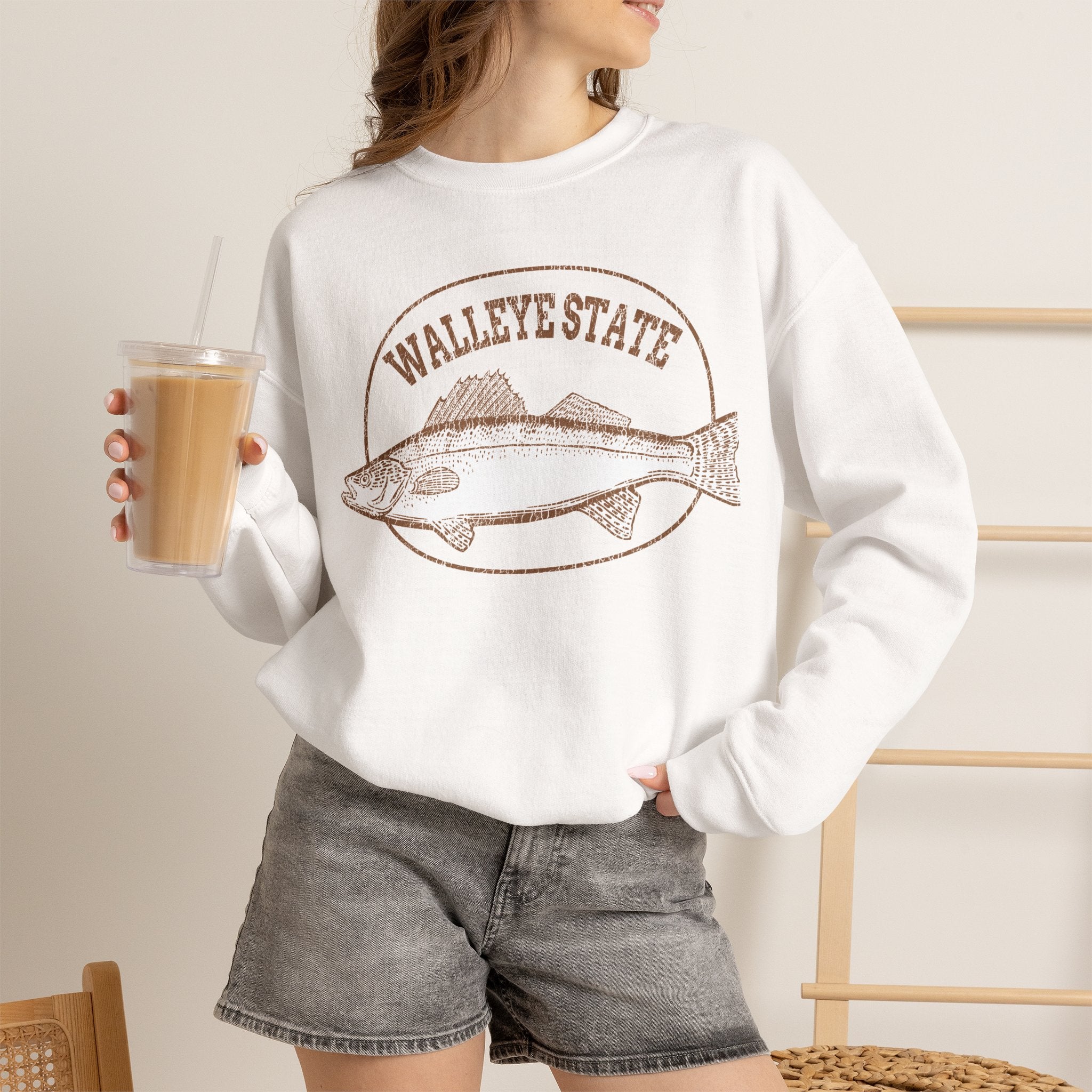 Walleye State Crewneck