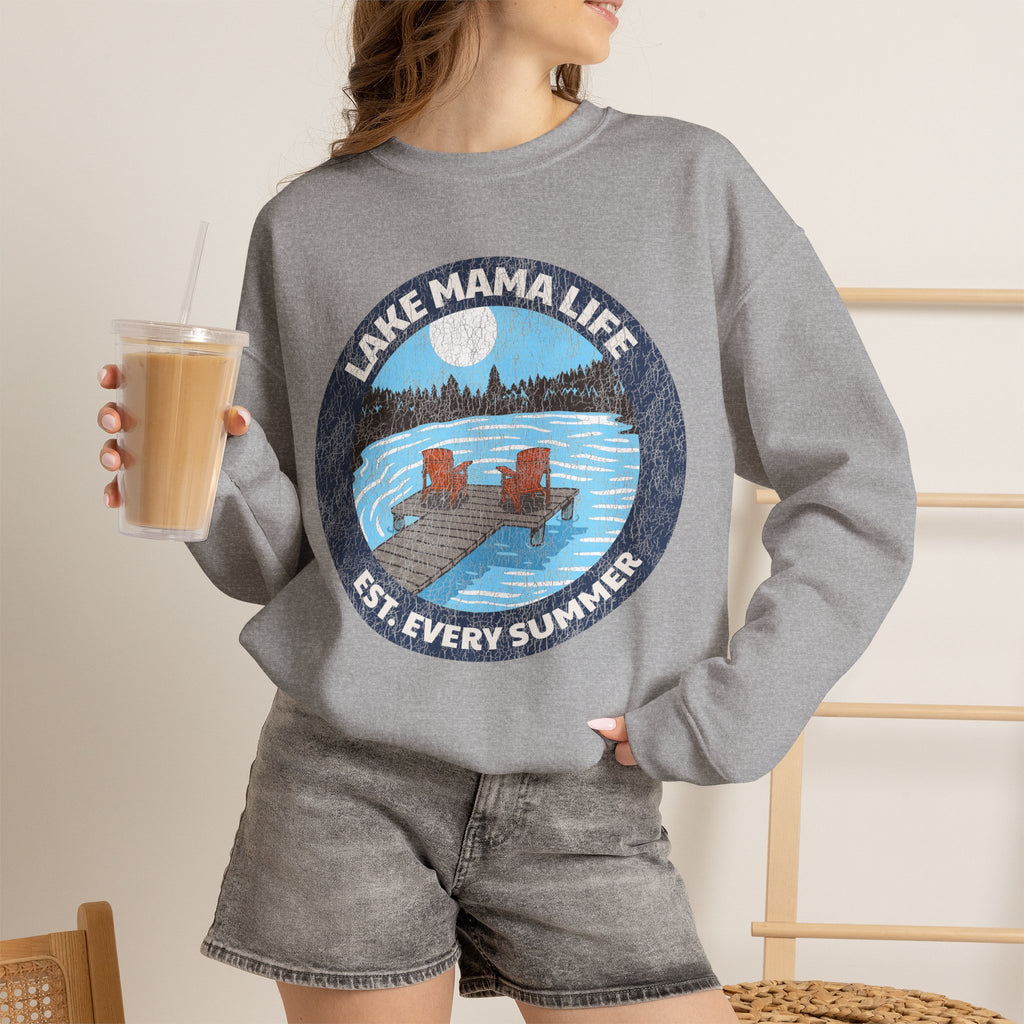 Lake Mama Life Crewneck