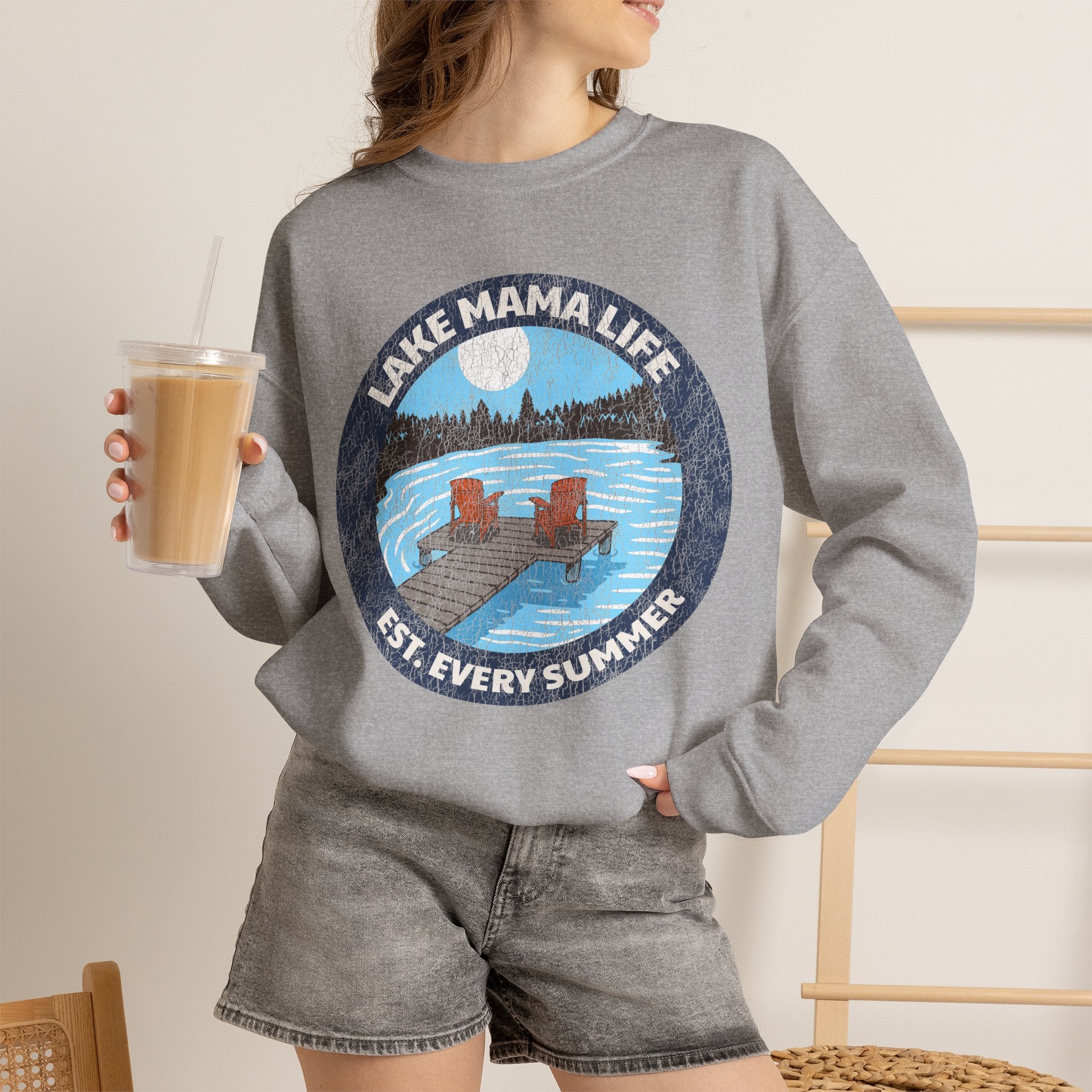 Lake Mama Life Crewneck