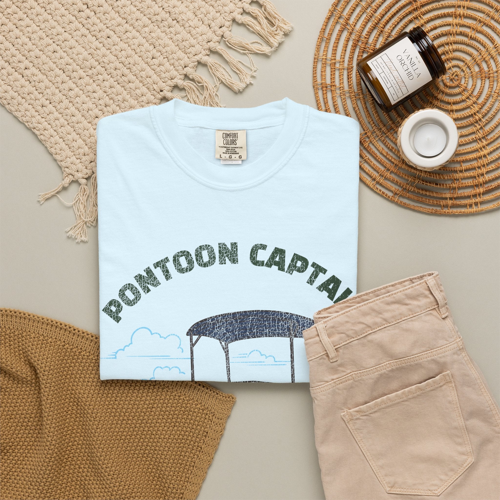 Pontoon Captain Tee