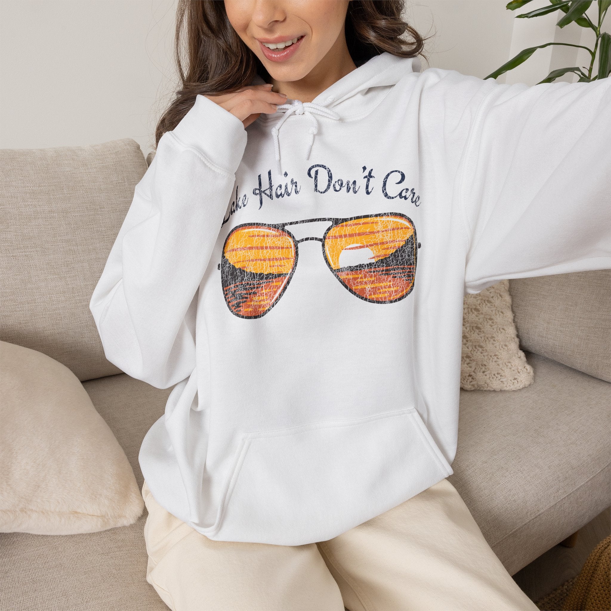Lake Hair Don't Care Hoodie