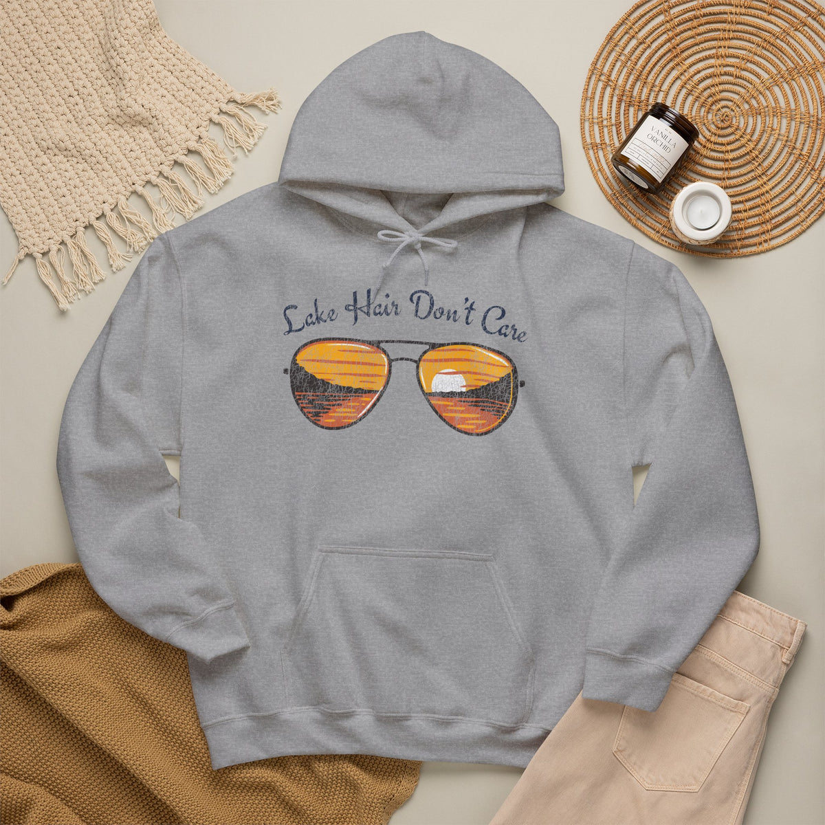 Lake Hair Don't Care Hoodie