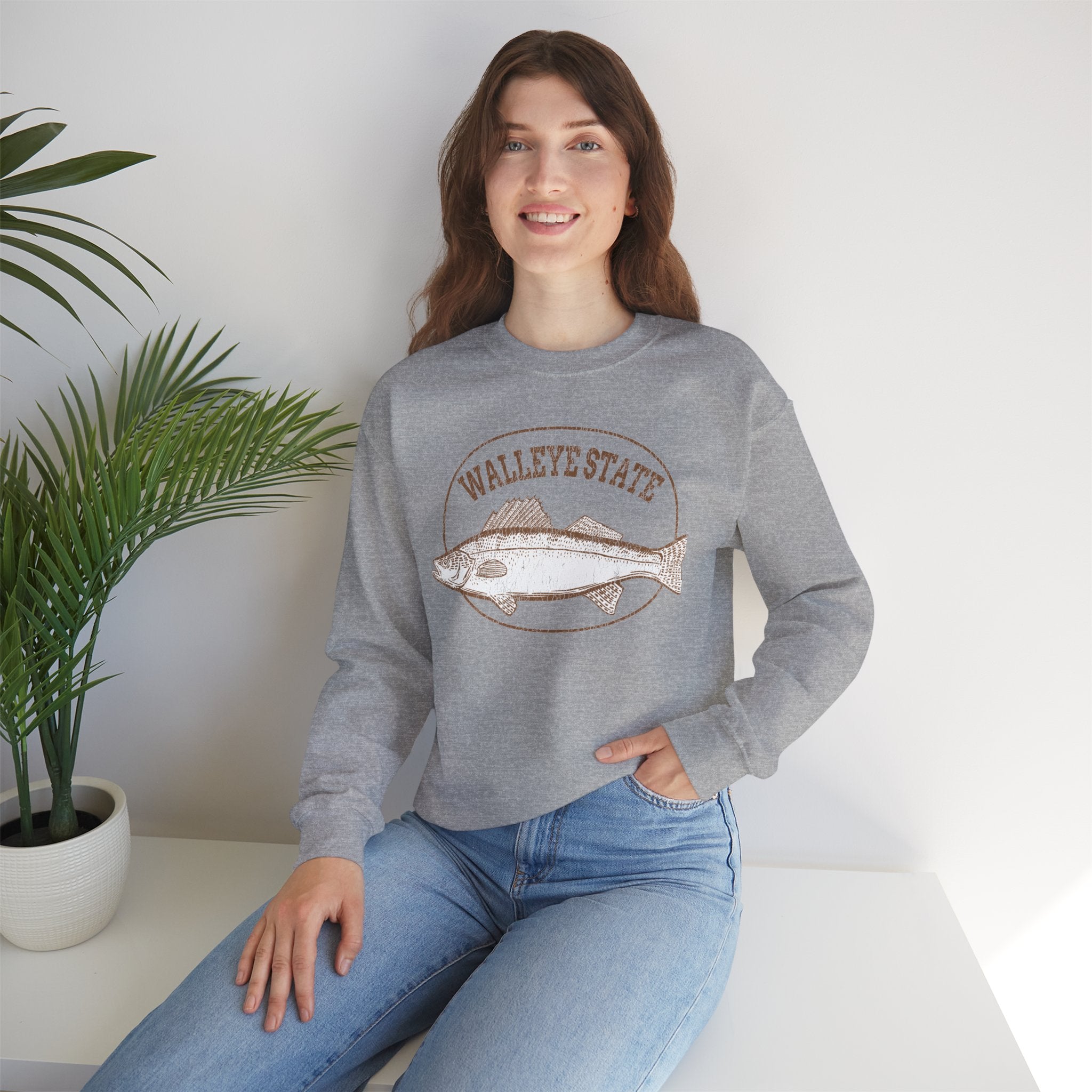 Walleye State Crewneck