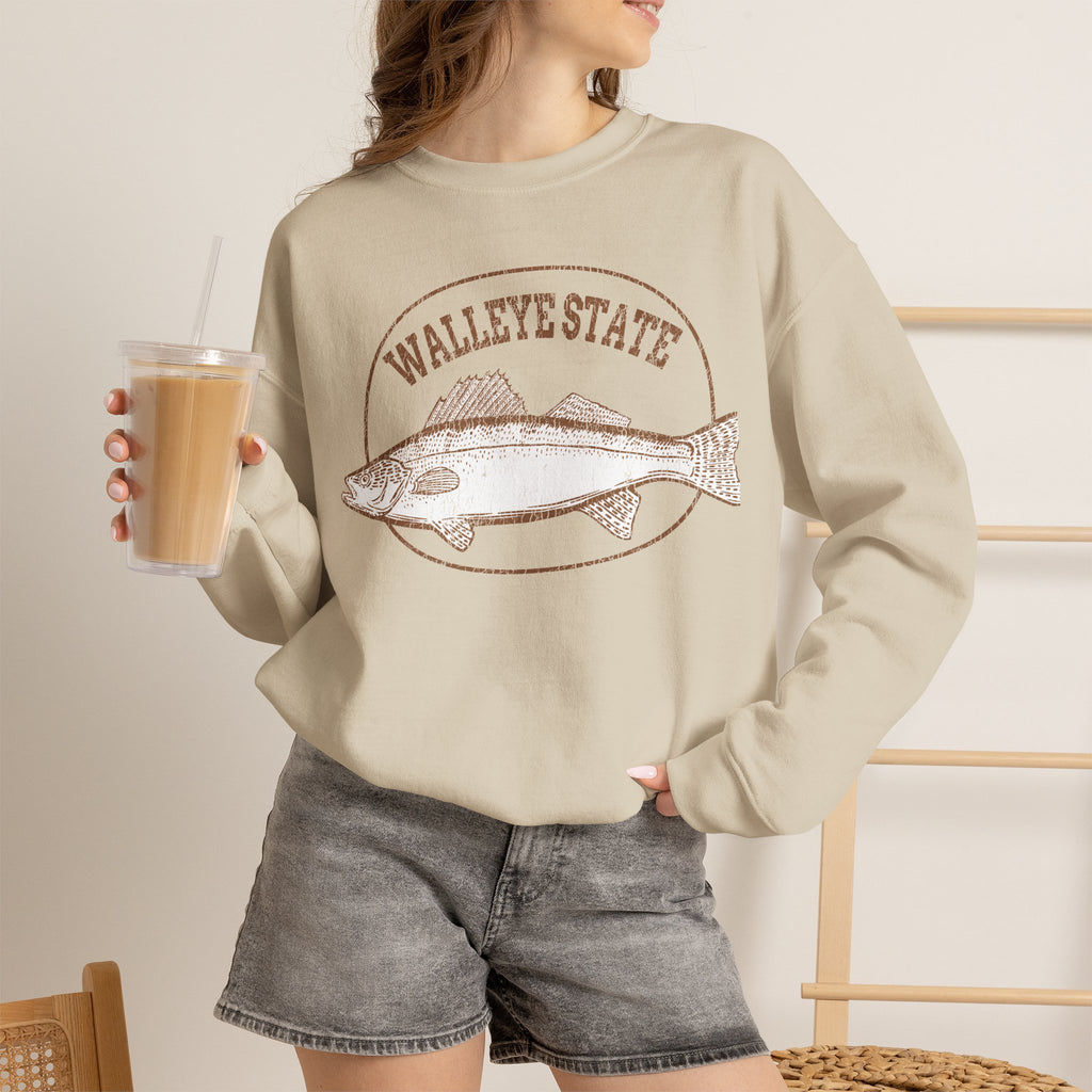 Walleye State Crewneck