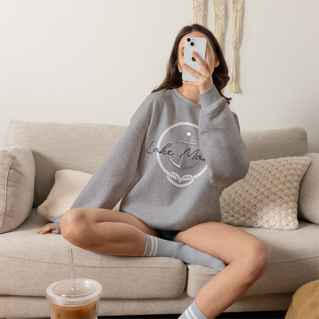 Lake Mama Anchor Crewneck