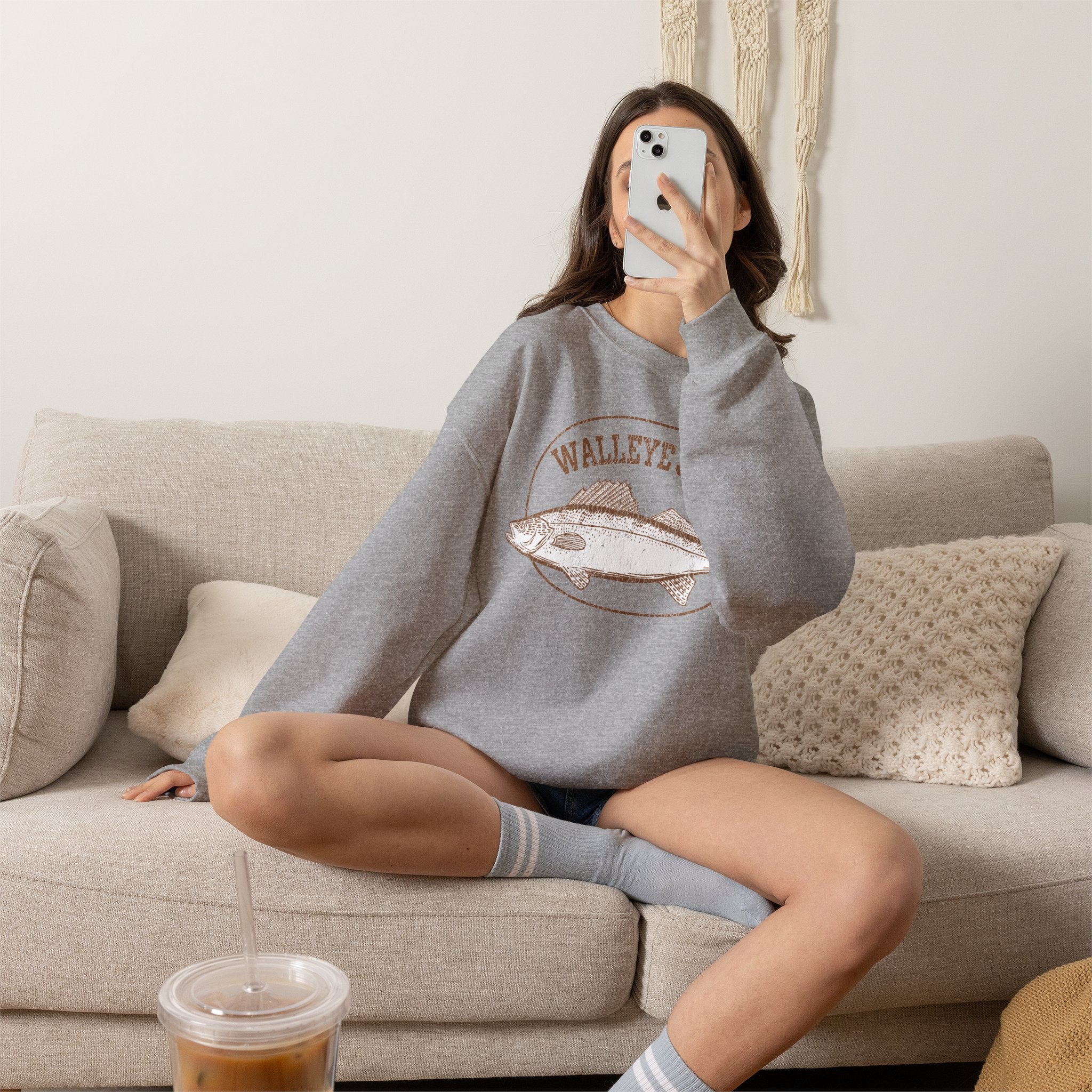 Walleye State Crewneck