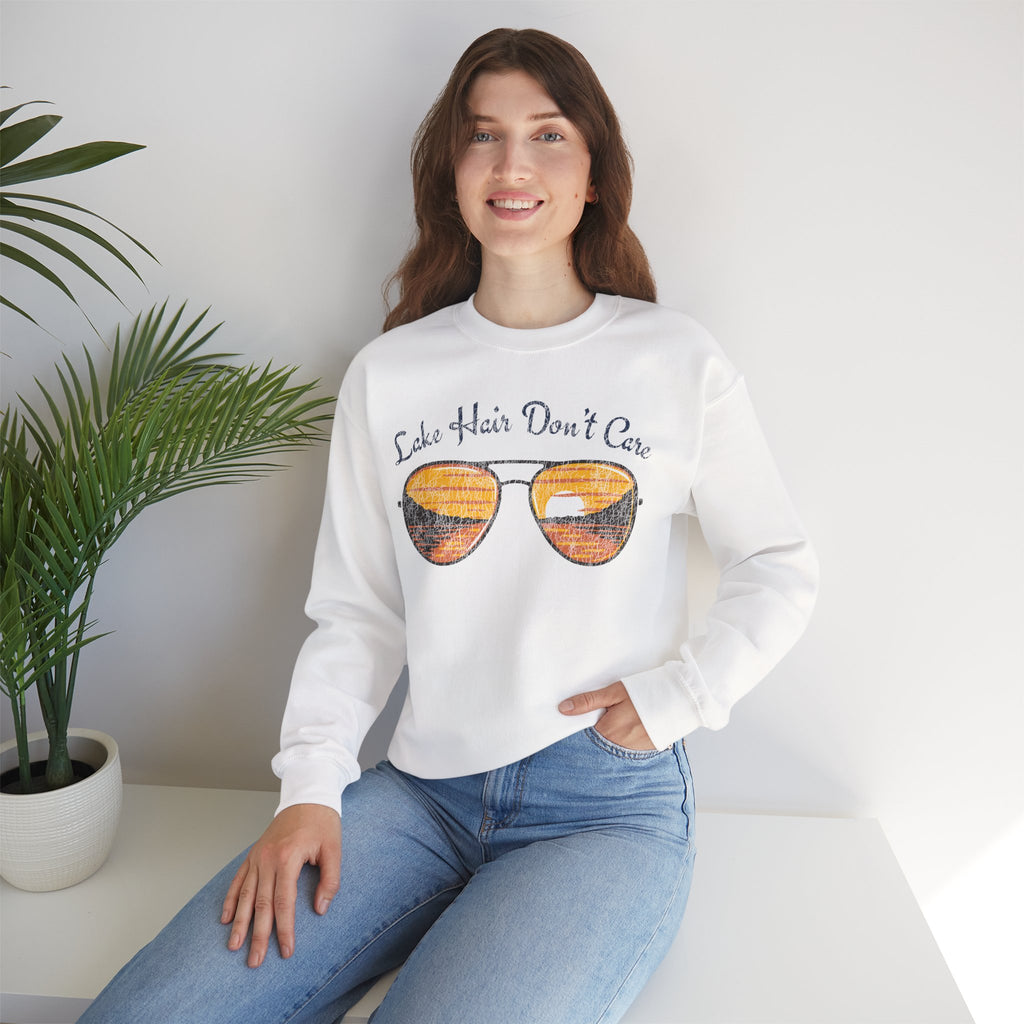 Lake Hair Don't Care Crewneck