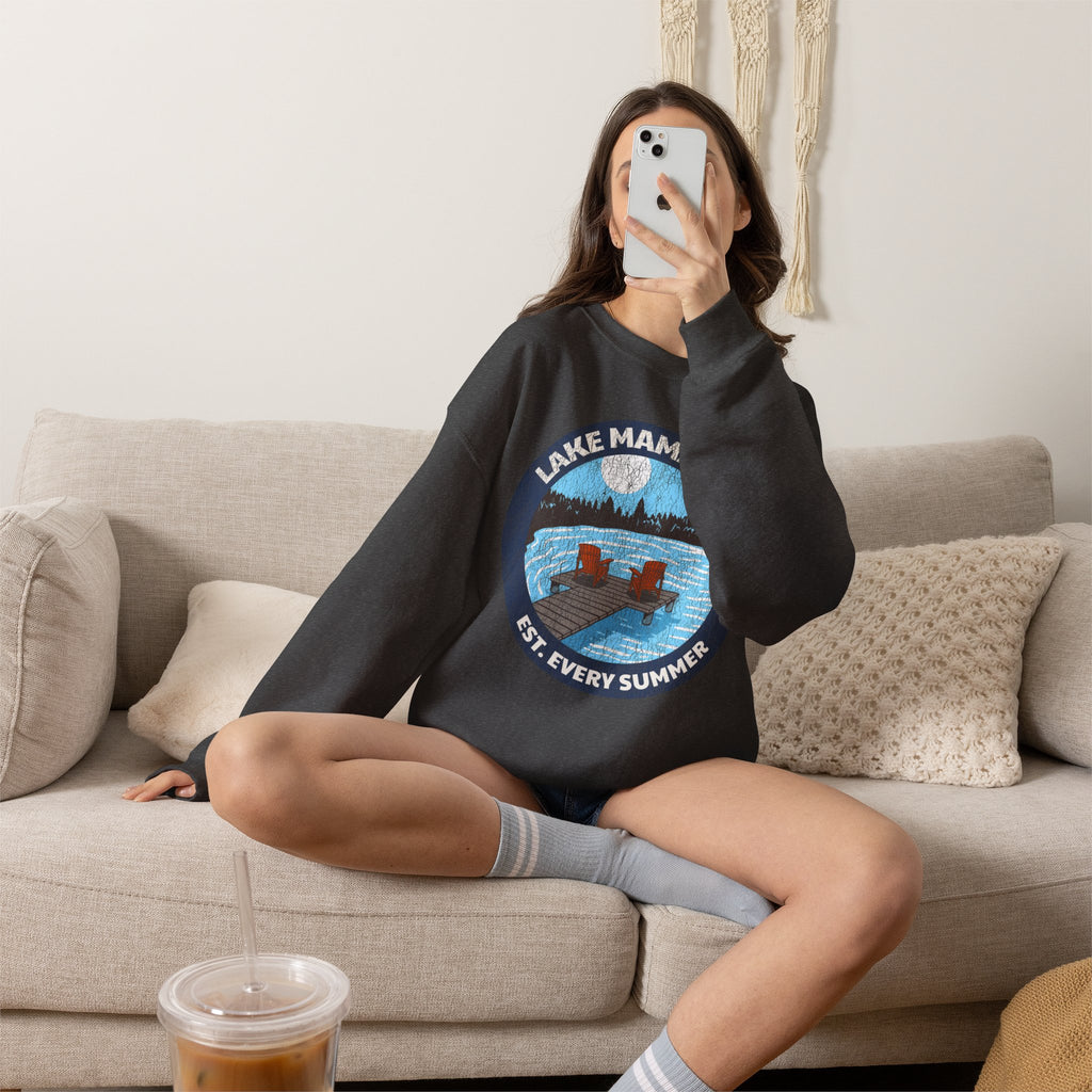 Lake Mama Life Crewneck