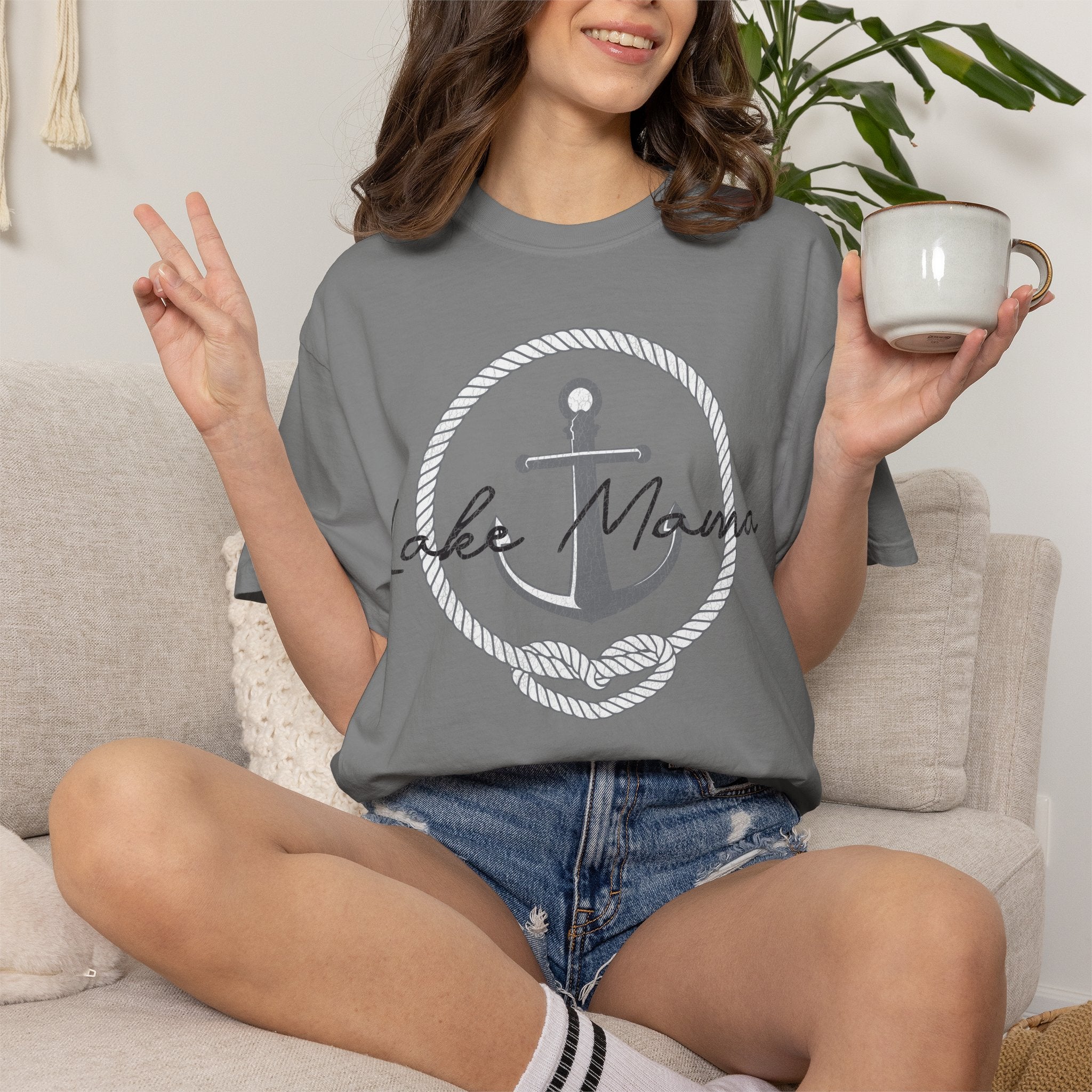 Lake Mama Anchor Tee