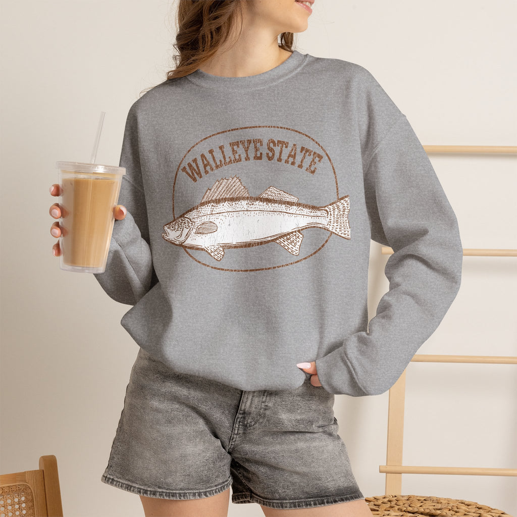 Walleye State Crewneck