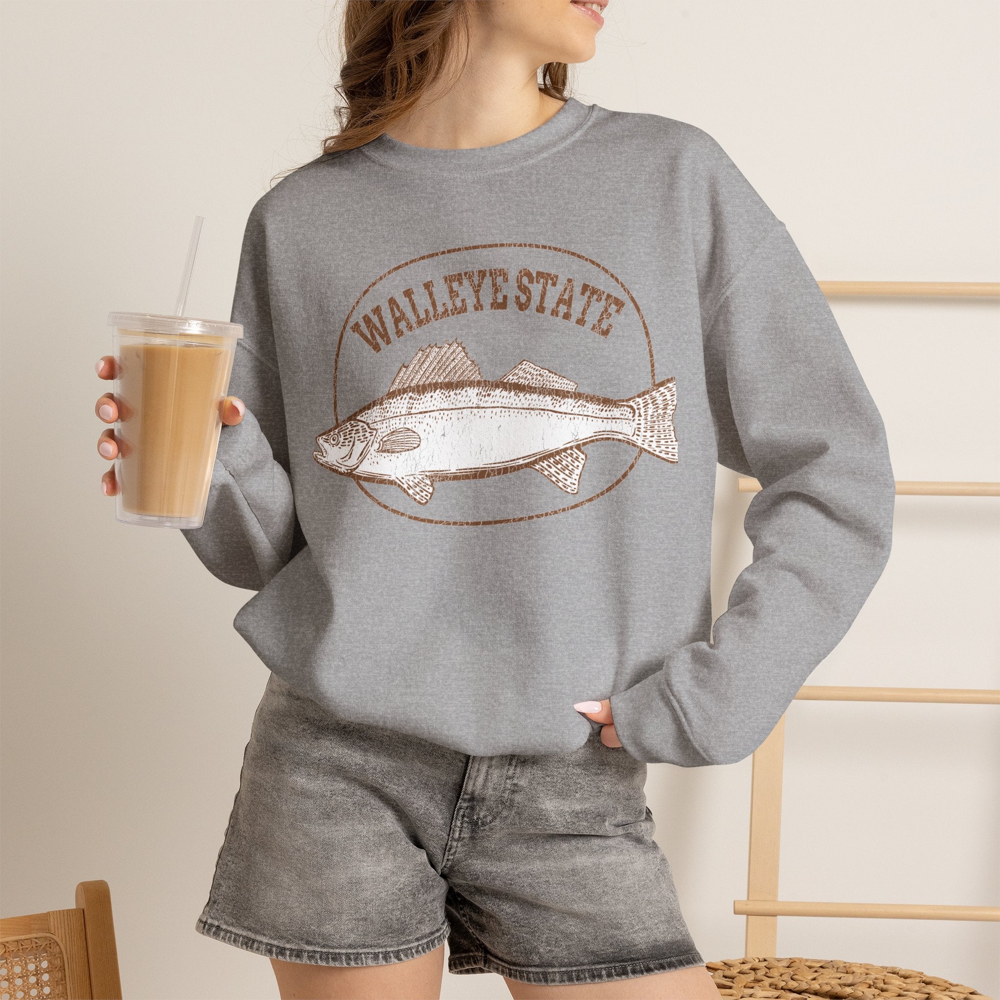Walleye State Crewneck