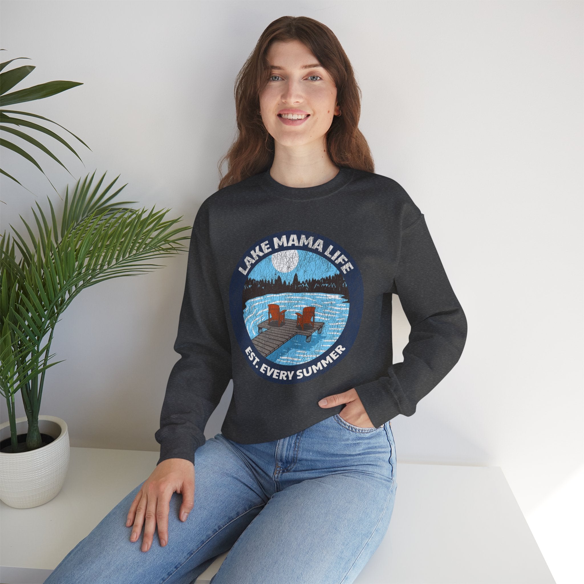 Lake Mama Life Crewneck