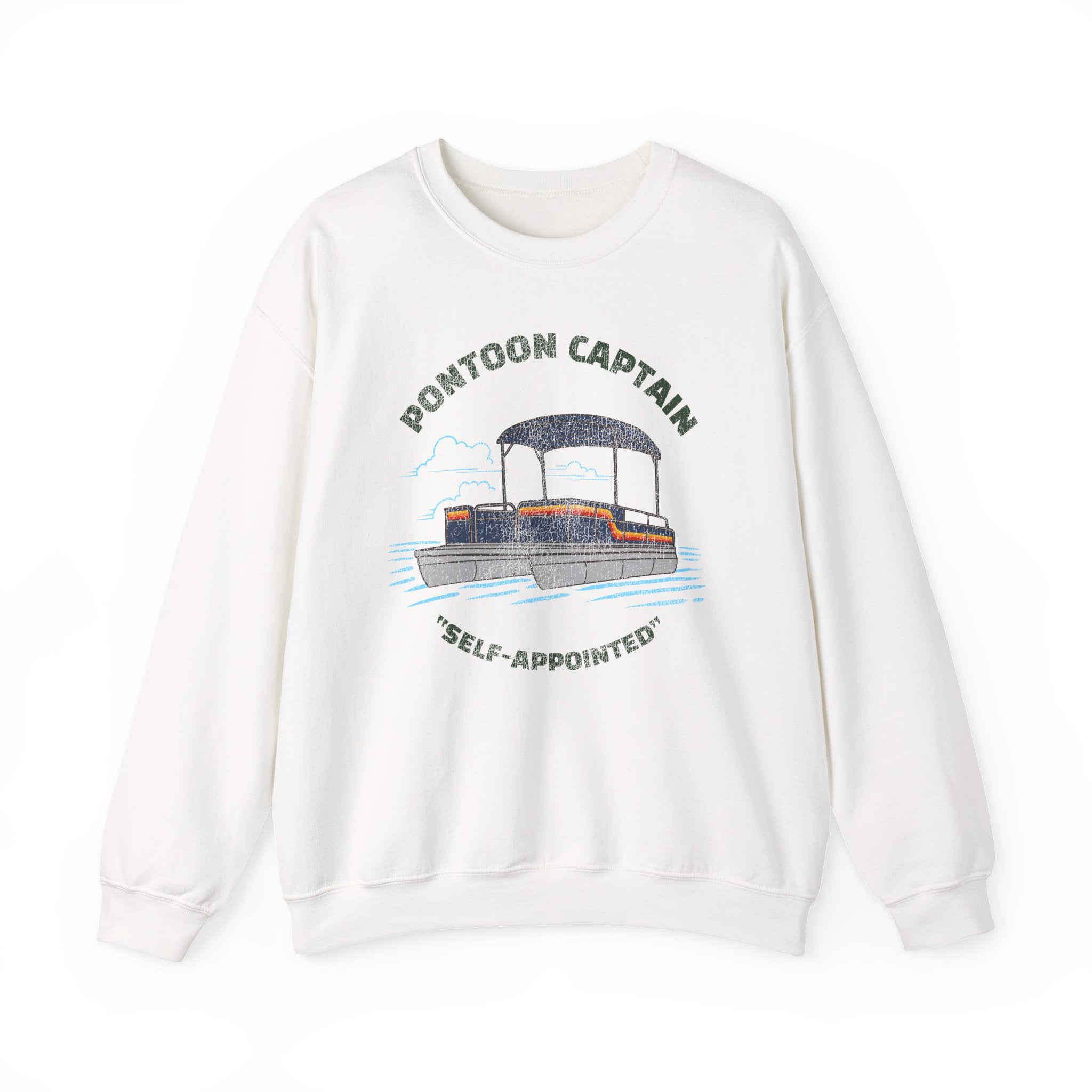 Pontoon Captain Crewneck