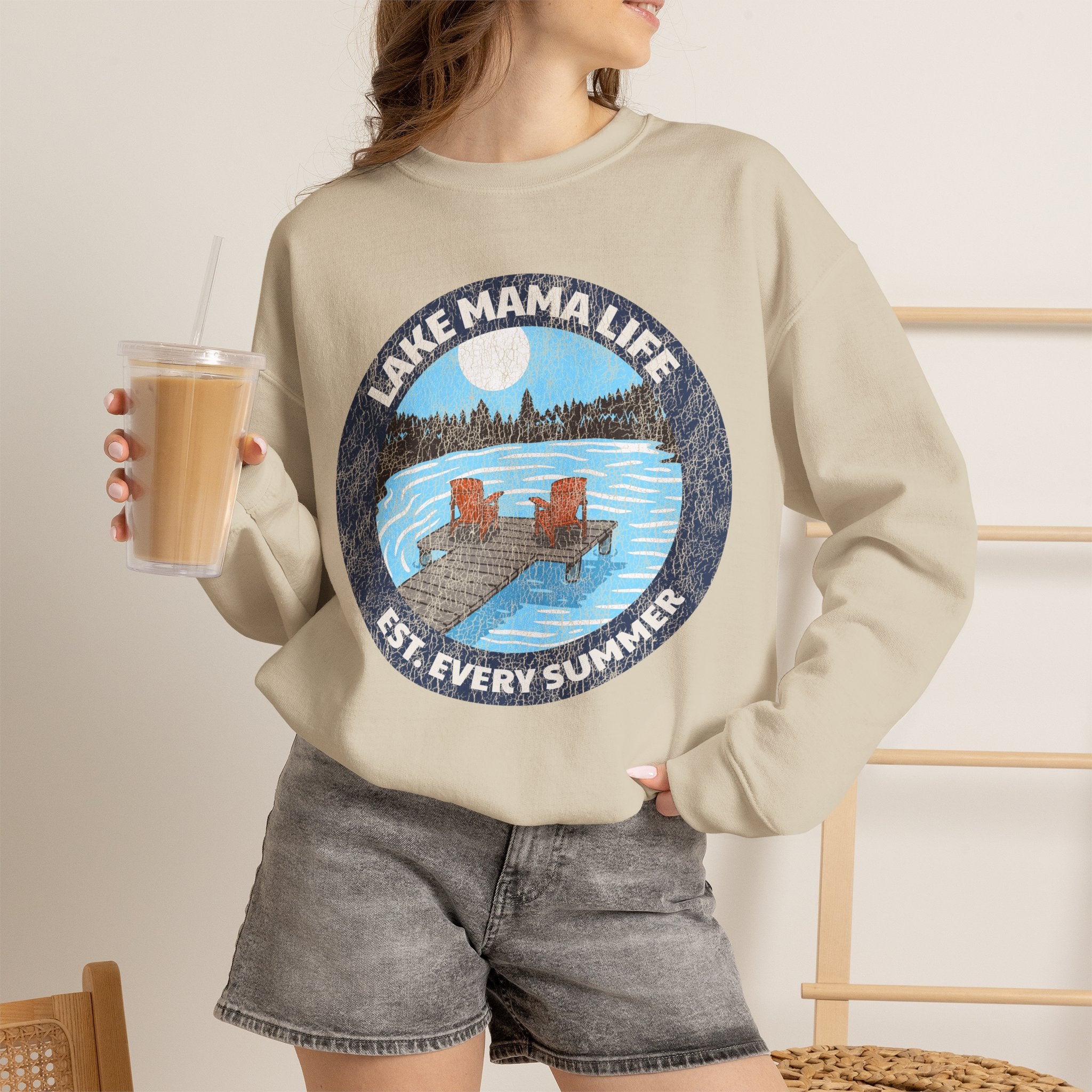 Lake Mama Life Crewneck