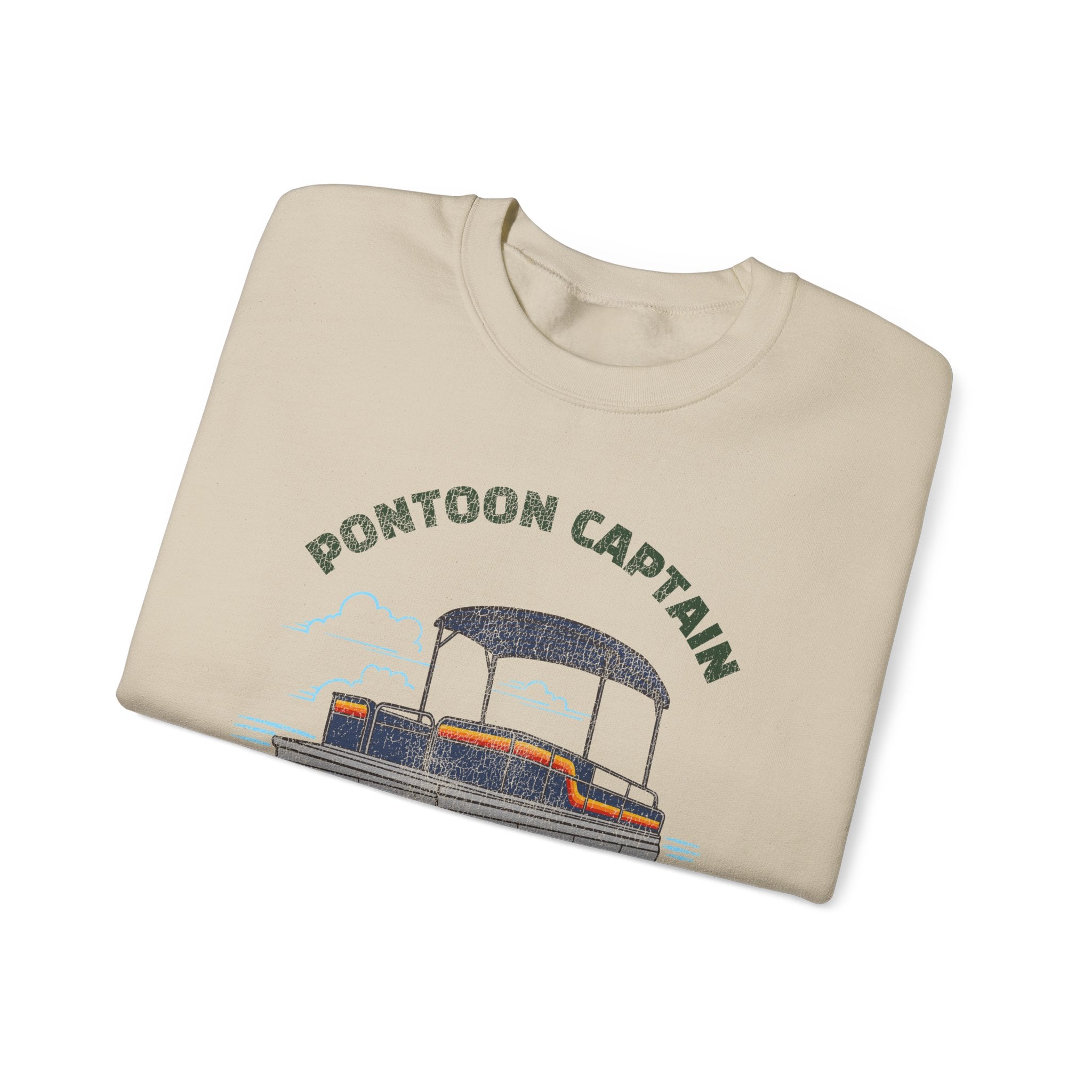 Pontoon Captain Crewneck