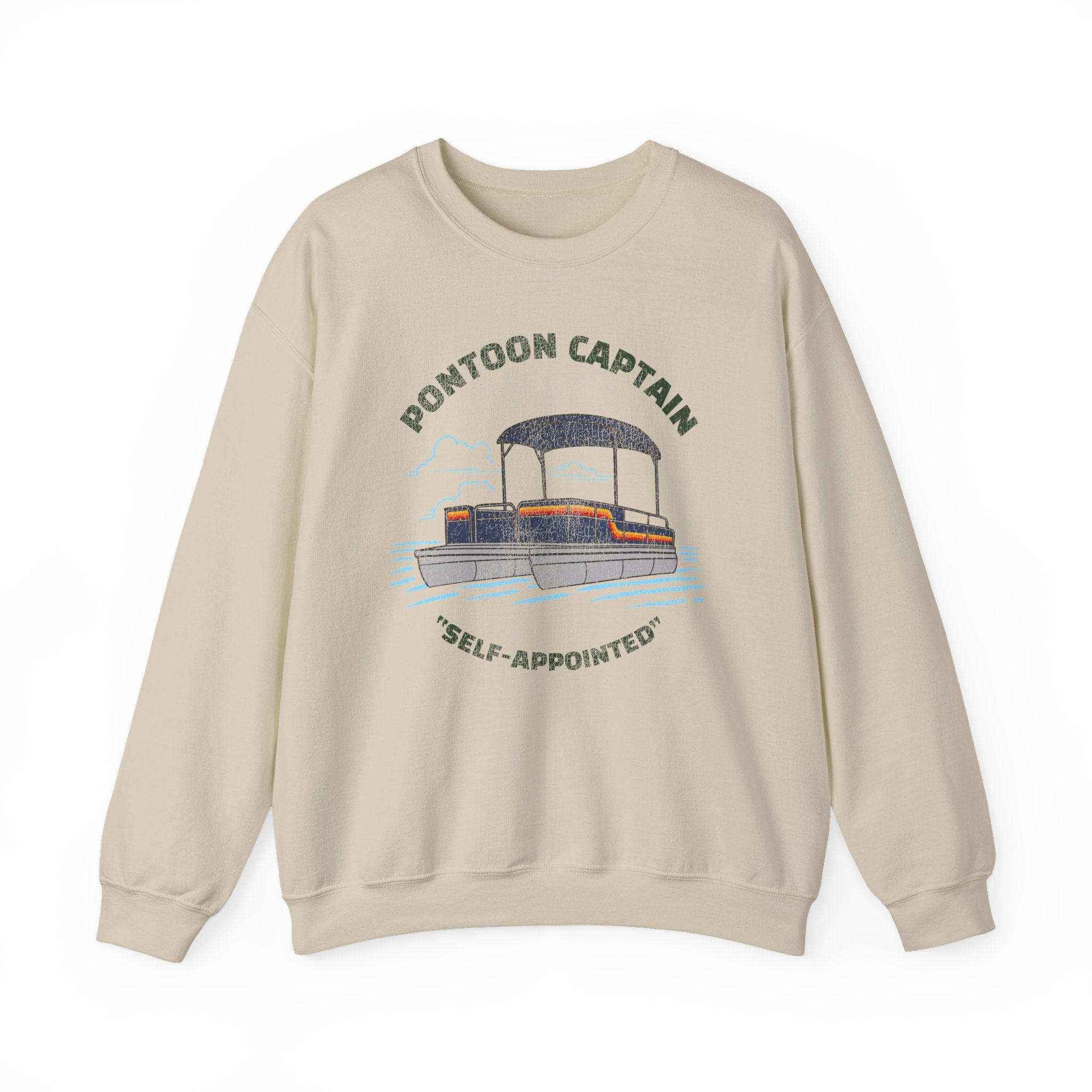 Pontoon Captain Crewneck