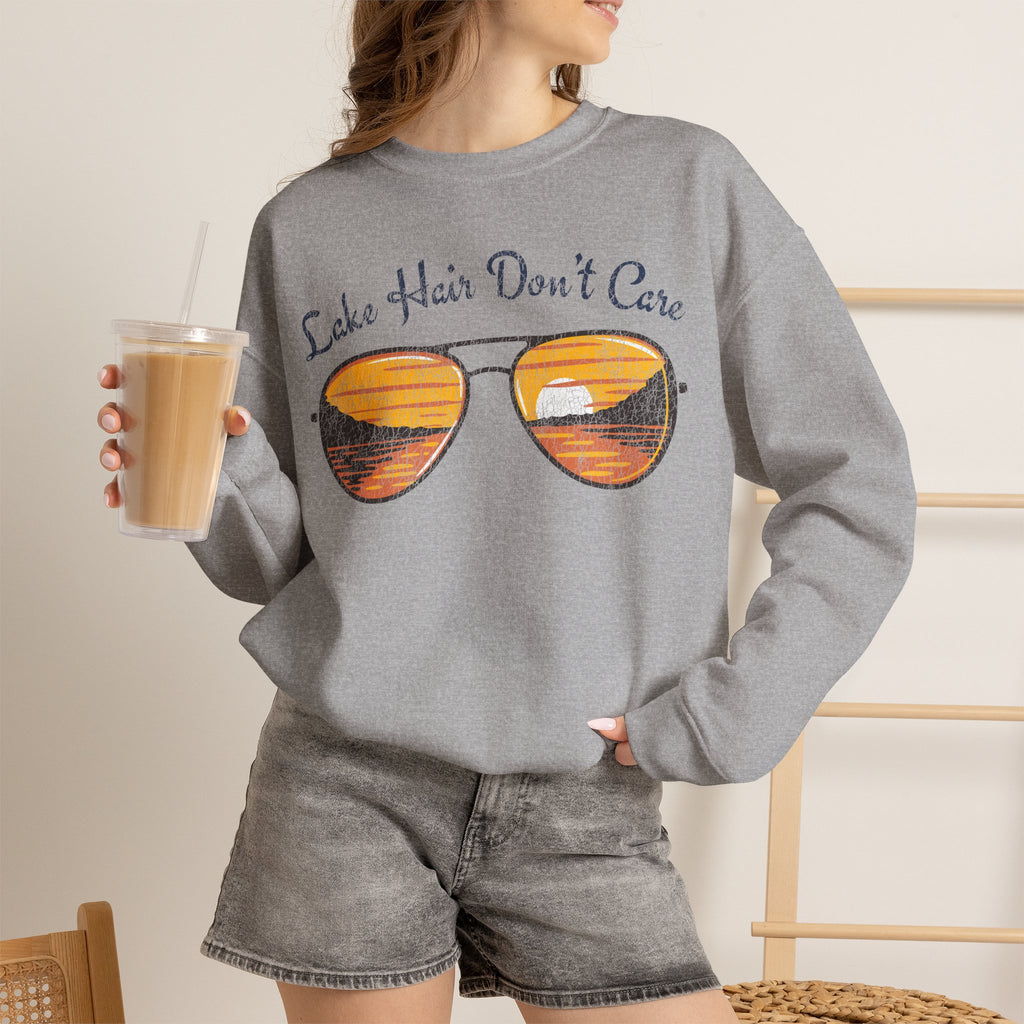 Lake Hair Don't Care Crewneck