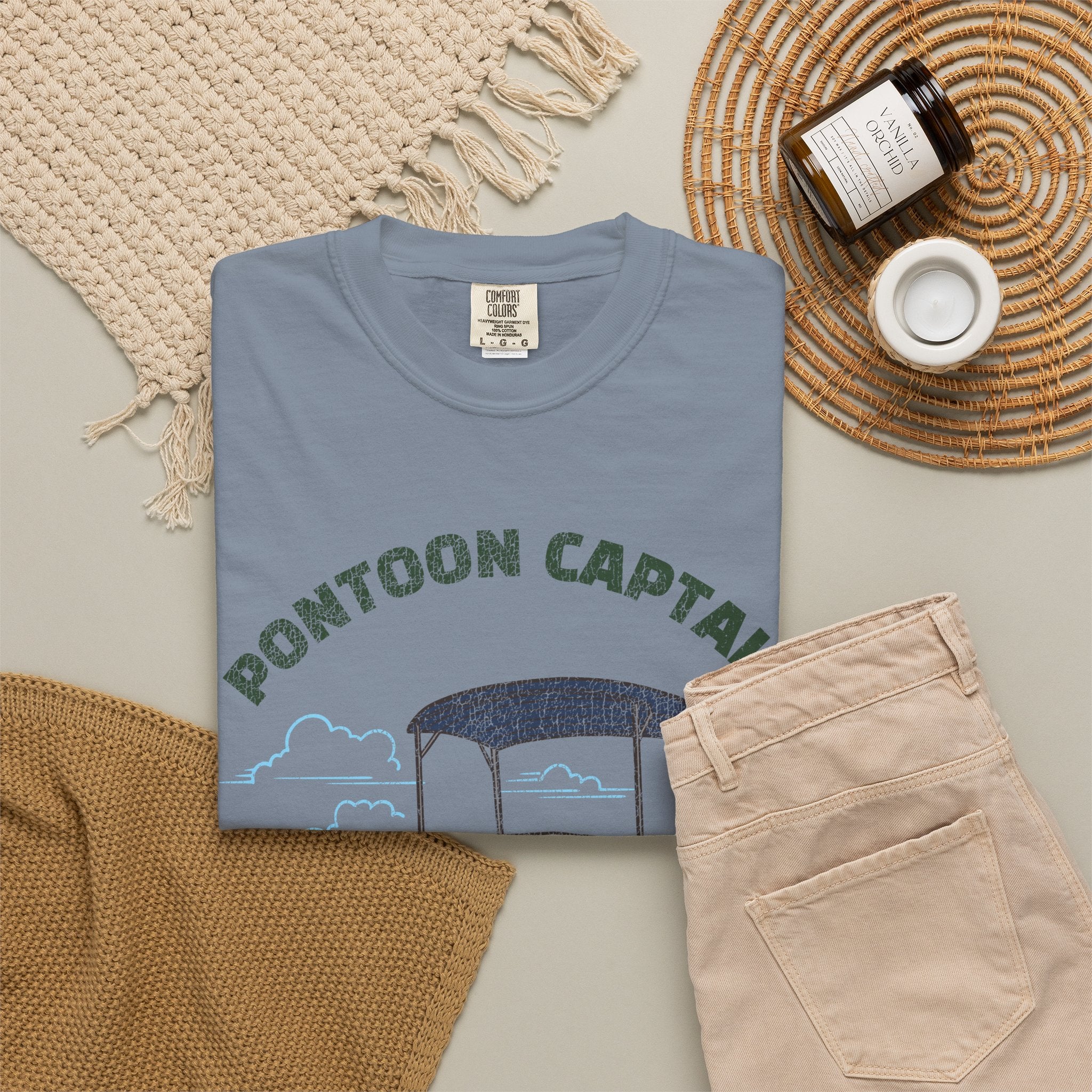 Pontoon Captain Tee